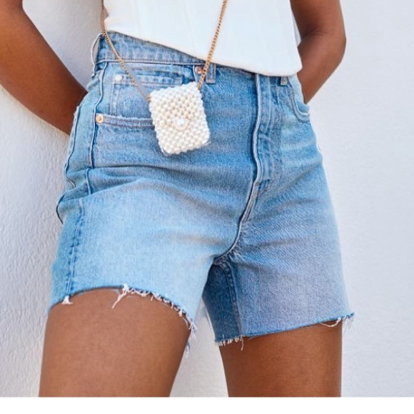 Brock Collection x H&M perfect denim cut offs size 10 - fits like a 6/8 - Picture 2 of 4